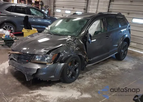 2018 Dodge Journey Crossroad из США, поврежденный, VIN 3C4PDCGG5JT378438